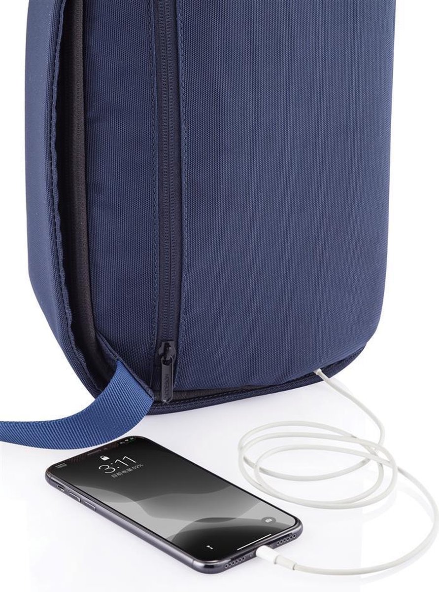 XD Design Mochila cruzada antirrobo Bobby Sling azul marino