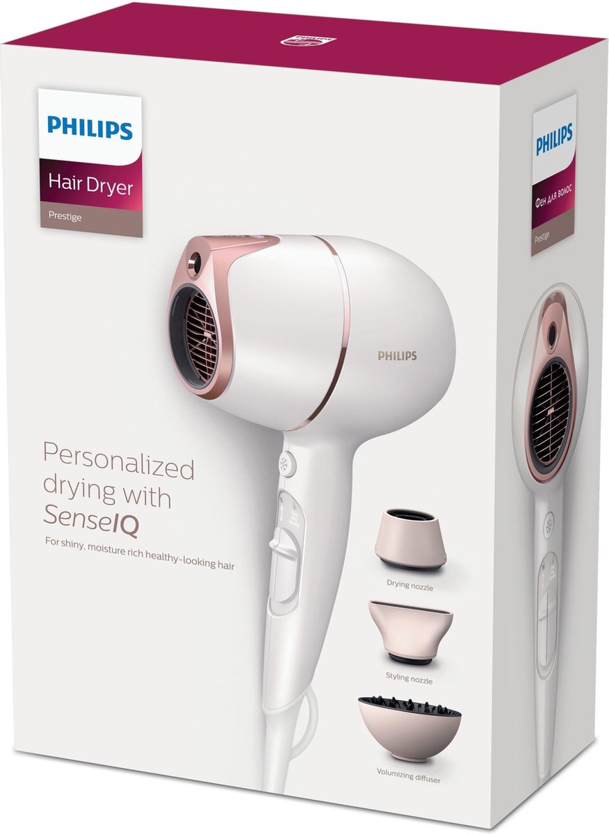 Philips Prestige BHD628/00 - Roze