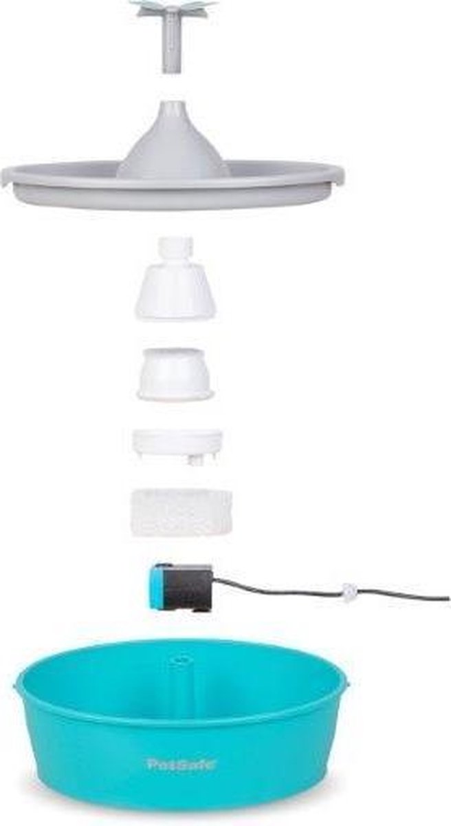 Petsafe Drinkfontein Drinkwell Butterfly - Blauw