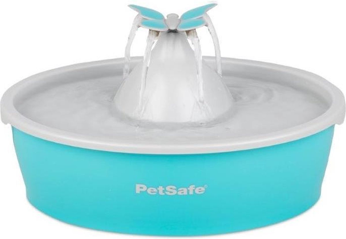 Petsafe Drinkfontein Drinkwell Butterfly - Blauw