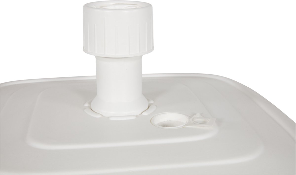Progarden Premium Parasolvoet Kunststof - 50 L - Wit