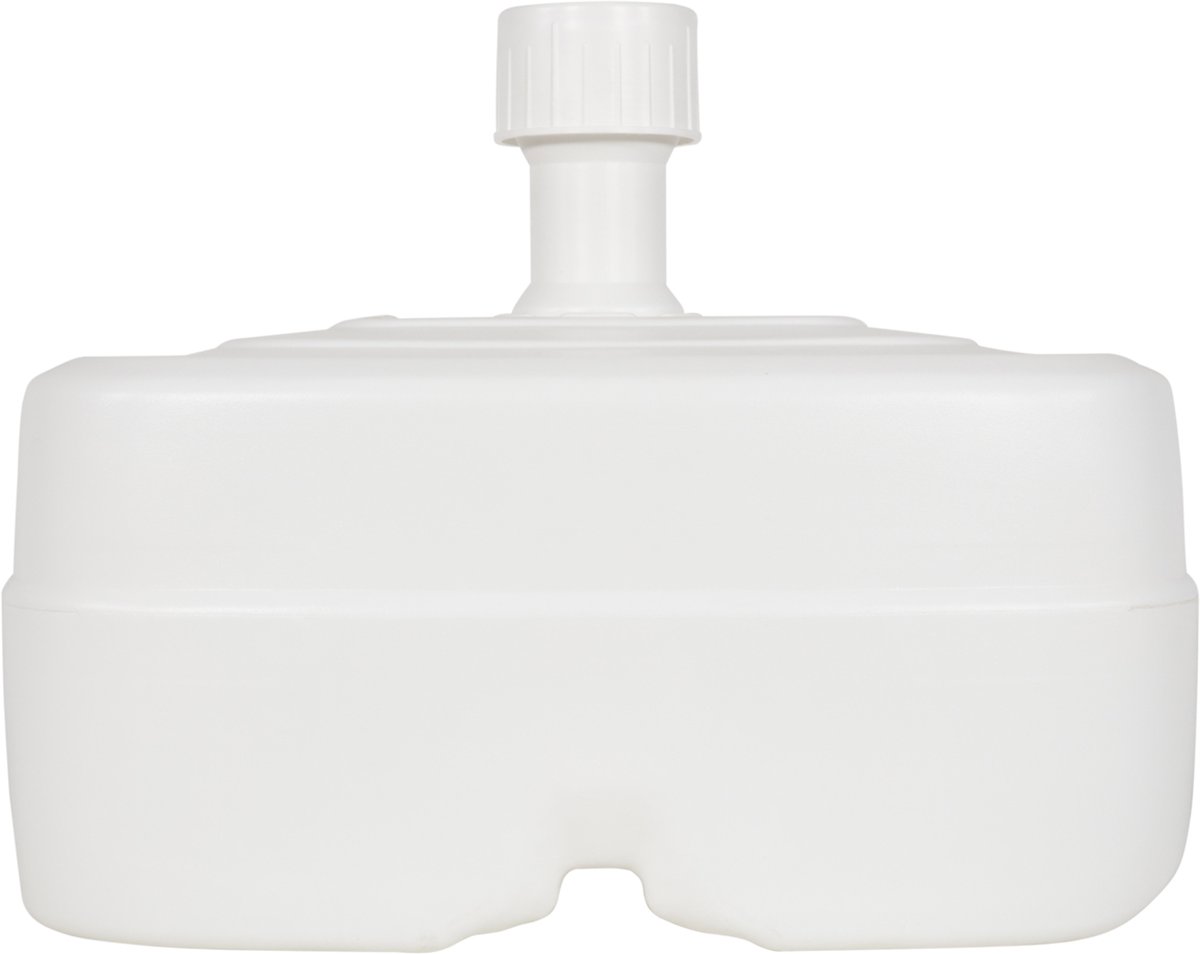 Progarden Premium Parasolvoet Kunststof - 50 L - Wit