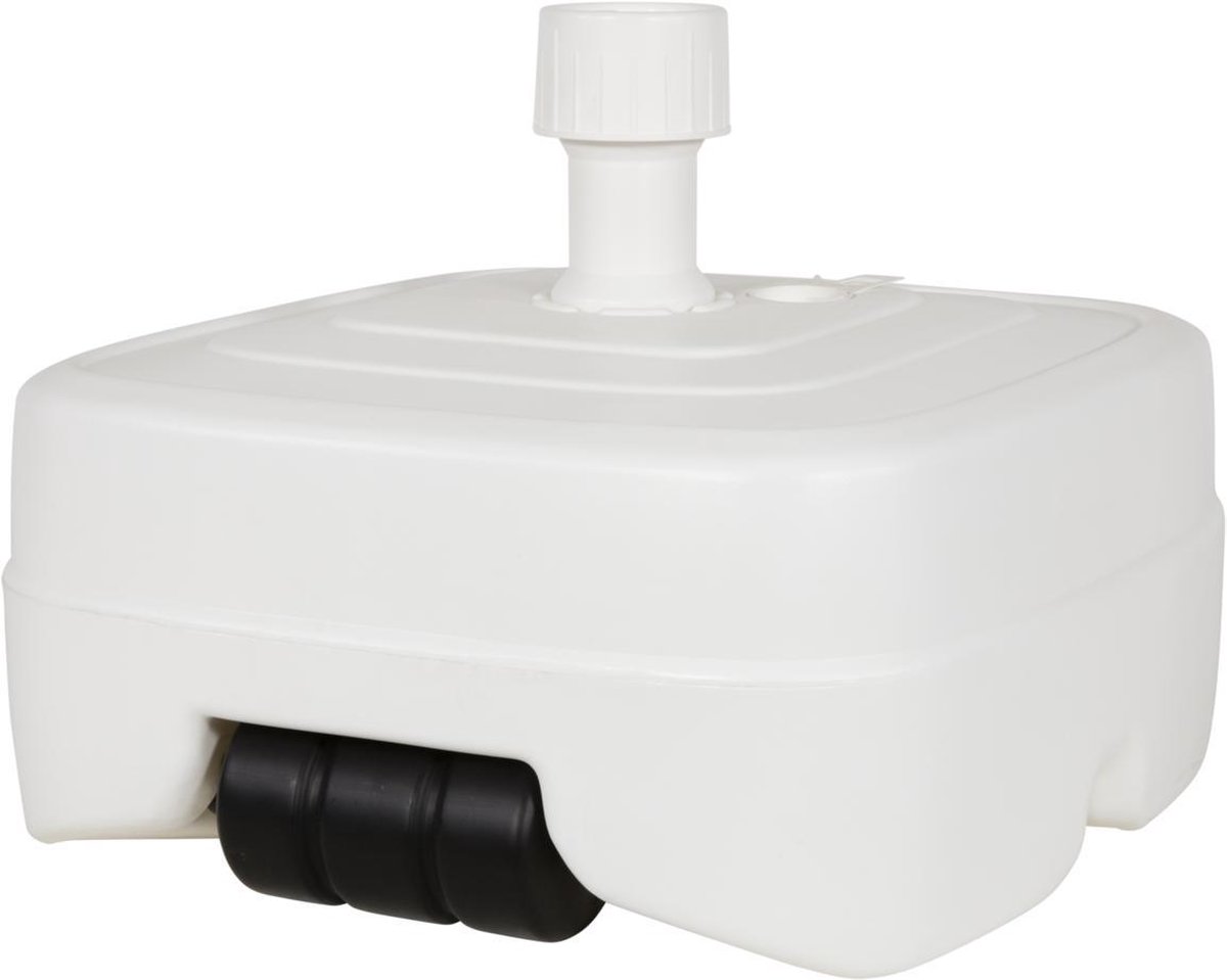 Progarden Premium Parasolvoet Kunststof - 50 L - Wit