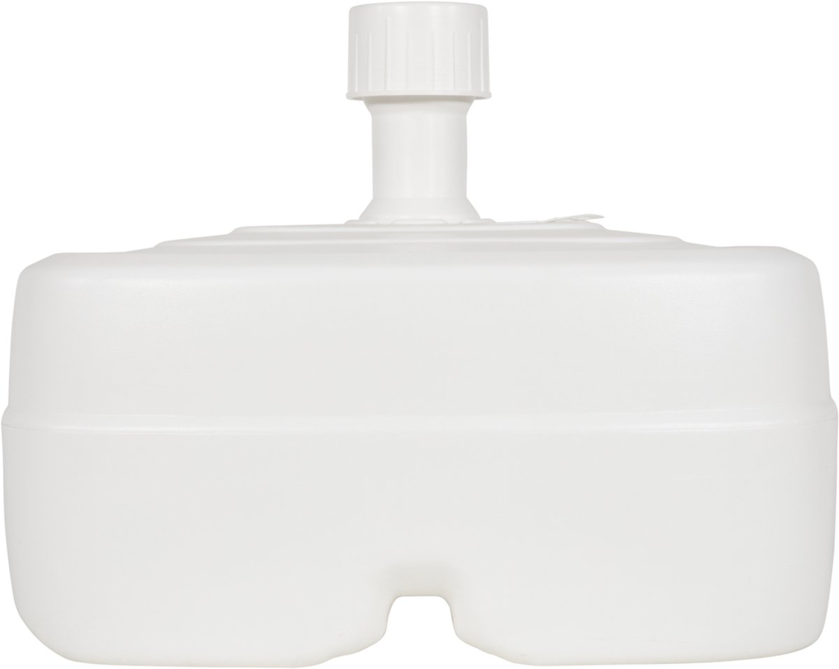 Progarden Premium Parasolvoet Kunststof - 50 L - Wit