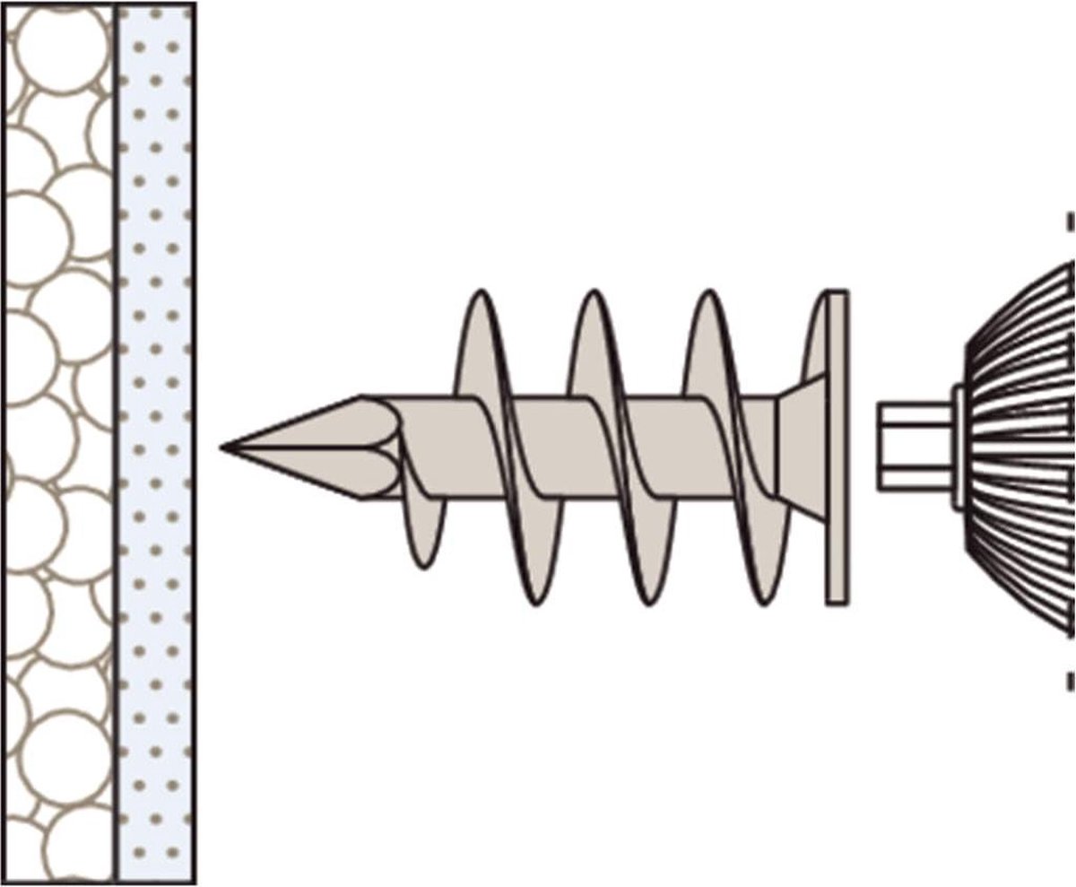 Fischer Isolatiemateriaalplug FID 90 - 510971 - 25 stuk(s)