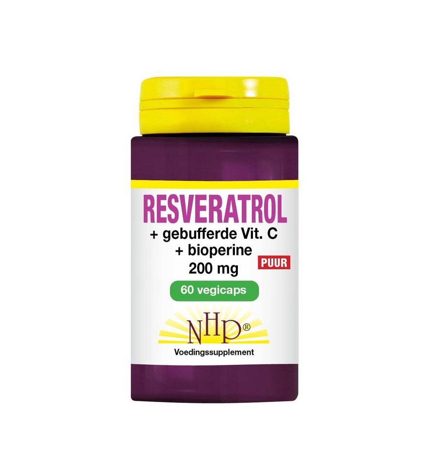 Nhp Resveratrol 200 mg/Vitamine C/Bioperine puur