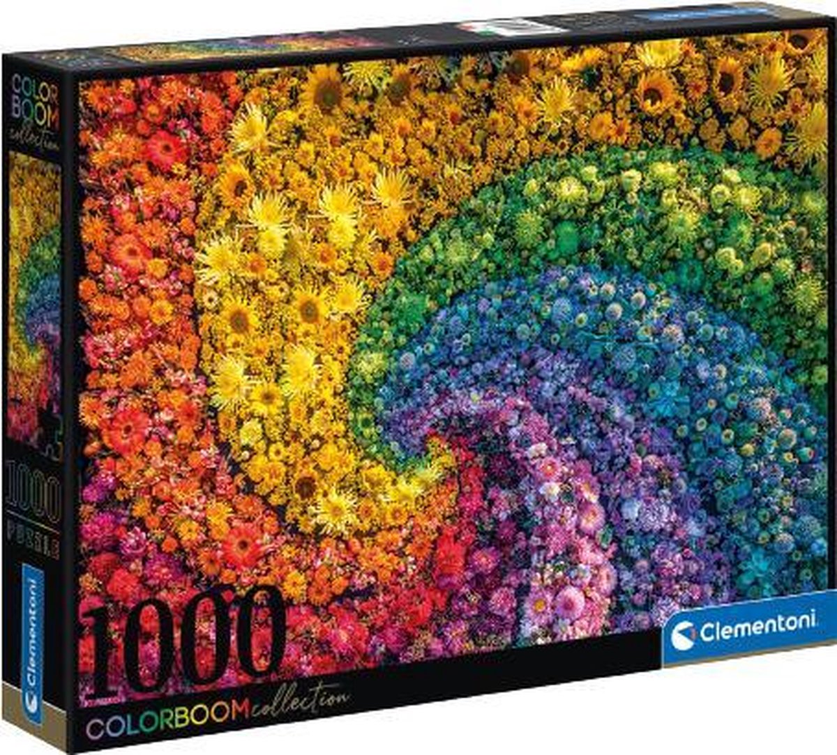 Clementoni legpuzzel Whirl Colorboom karton 1000 stukjes