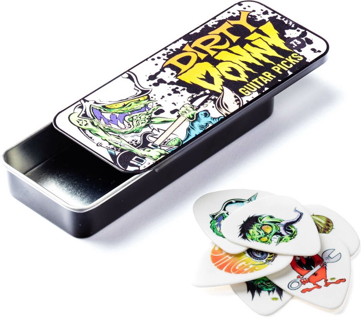 Dunlop Blackline Originals BL111T60 Dirty Donny 0.60mm plectrumset (6 stuks)