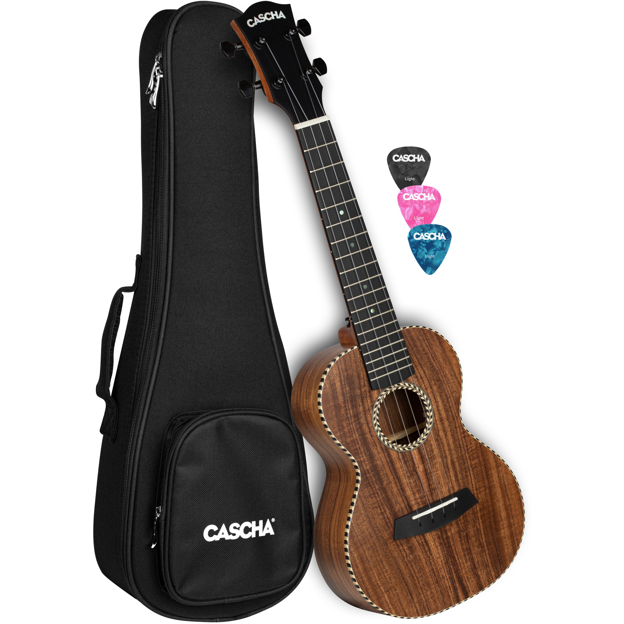 Cascha HH 2310 all solid acacia concert ukelele