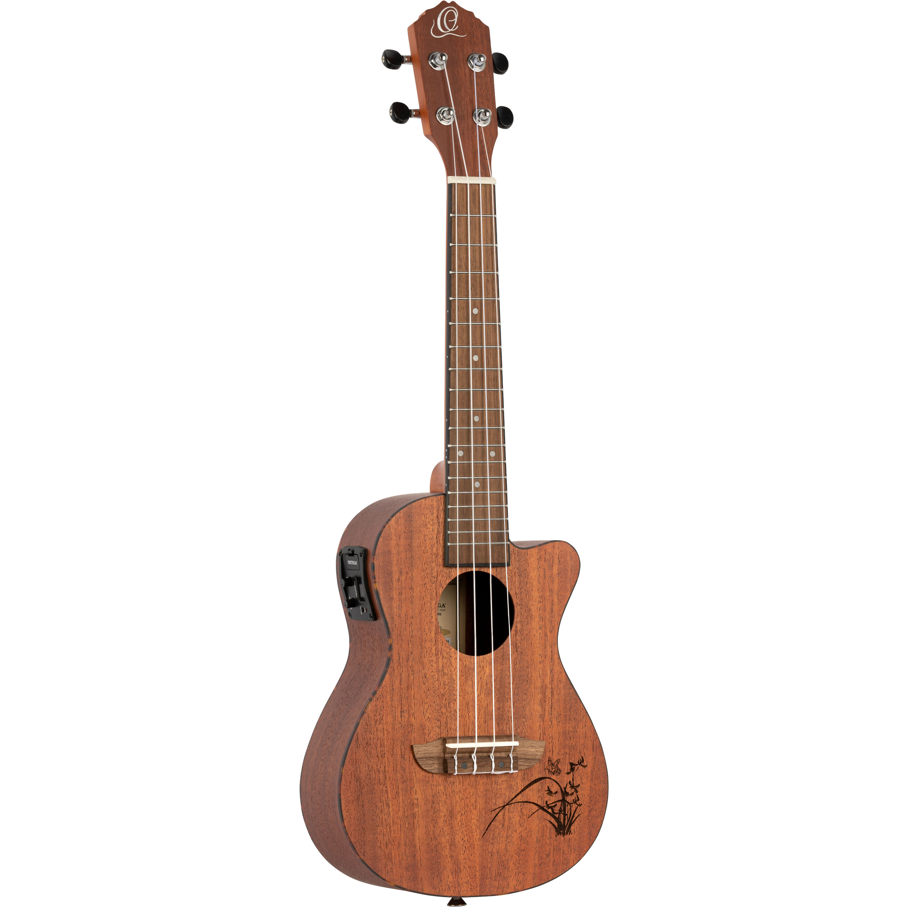 Ortega Bonfire Series RU5MM-CE elektrisch-akoestische concert ukelele