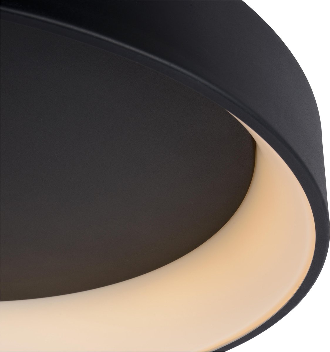 Lucide Talowe Plafondlamp Ø 45 cm - Zwart