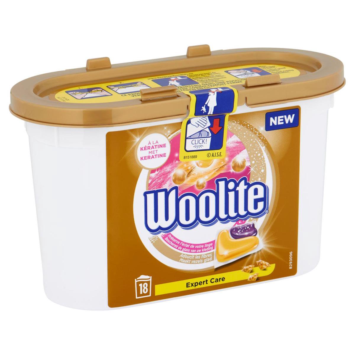 Woolite Pro Care Wasmiddel Wascapsules - 18 Wasbeurten