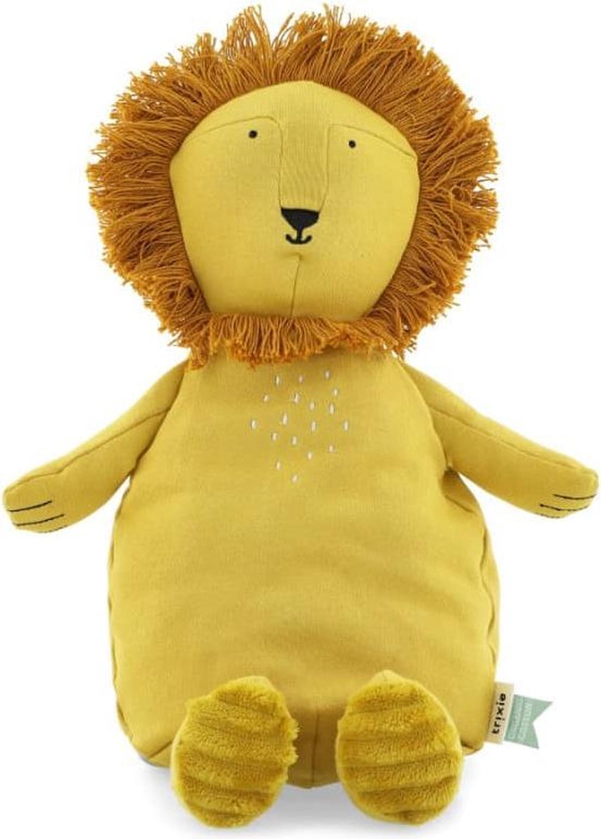 Trixie knuffelleeuw Mr. Lion junior 26 cm polykatoen okergeel