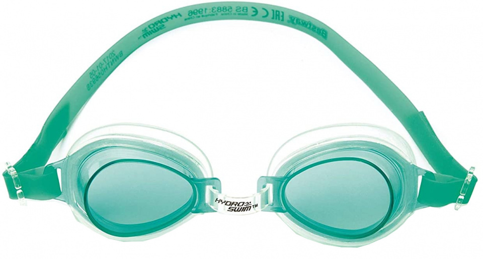 Bestway zwembril High Style junior 15 cm - Groen