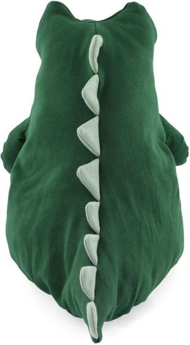 Trixie knuffelkrokodil Mr. Crocodile junior 38 cm katoen - Groen