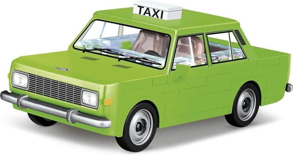 Cobi Youngtimer bouwset Taxi junior 1:35 75 delig - Groen