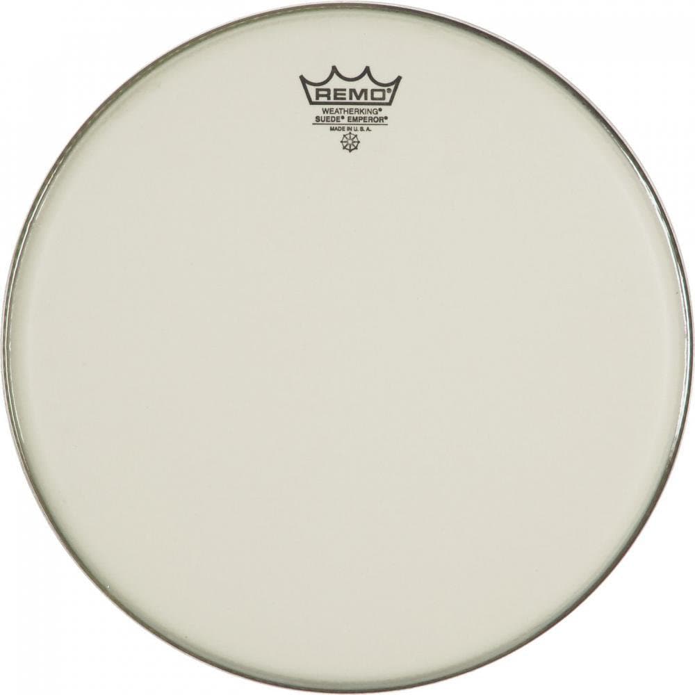 Remo BE-0818-WS Emperor 18 inch White Suede drumvel