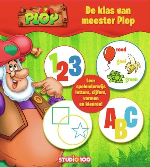 Studio 100 Plop : Educatief boek - De klas van meester Plop