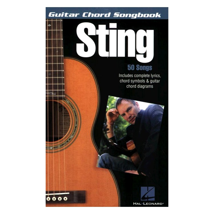 Hal Leonard Sting Guitar Chord Songbook