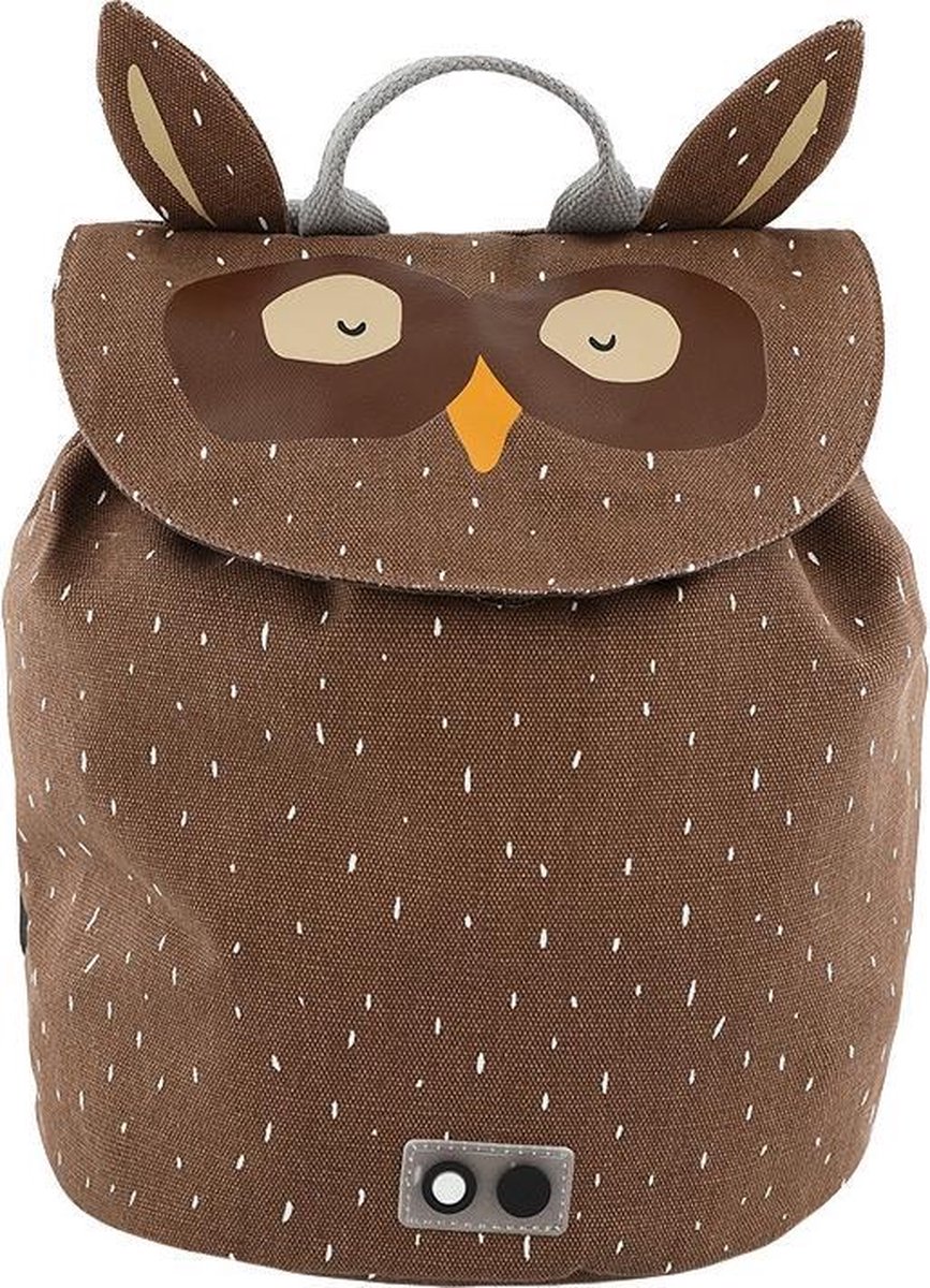 Trixie rugzak Mr. Owl junior 0,7 liter 30 cm polykatoen - Bruin