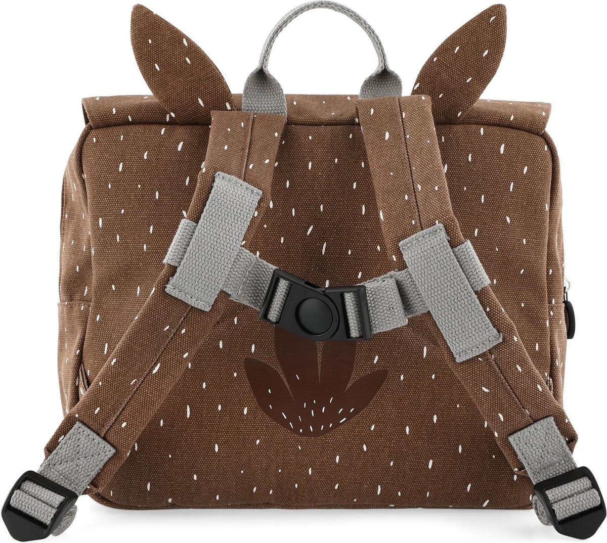 Trixie schooltas Mr. Owl junior 7 liter 29 cm polykatoen - Bruin