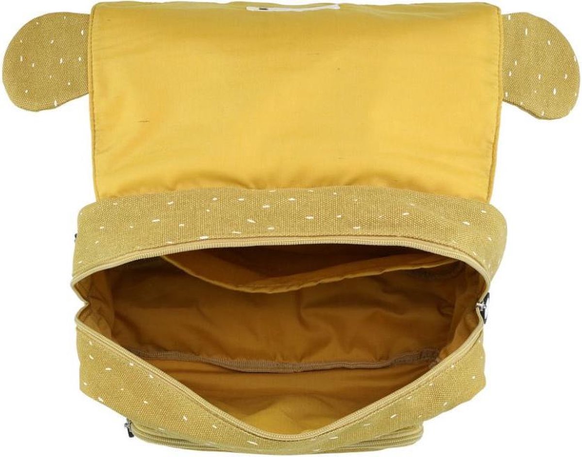Trixie schooltas Mr. Koala junior 7 liter 29 cm polykatoen geel