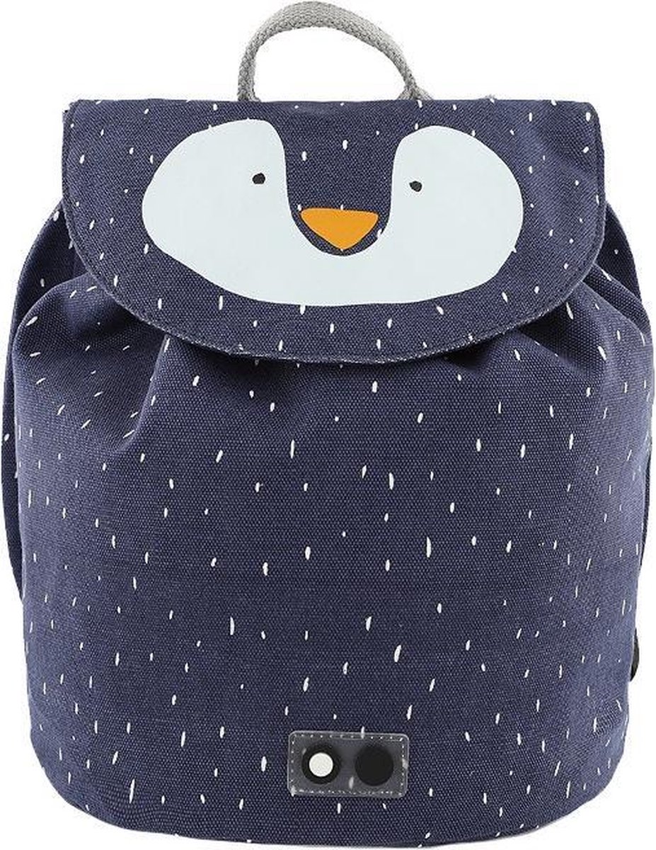 Trixie rugzak Mr. Penguin junior 0,7 liter 30 cm polykatoen - Blauw