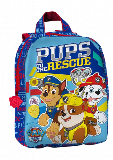 Nickelodeon rugzak Paw Patrol 5 liter polyester/rood - Blauw