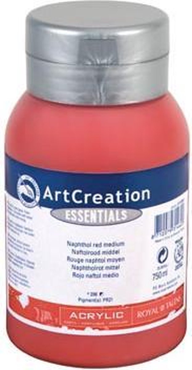 Talens acrylverf Art Creation 750 ml 16,5 cm naftol - Rood