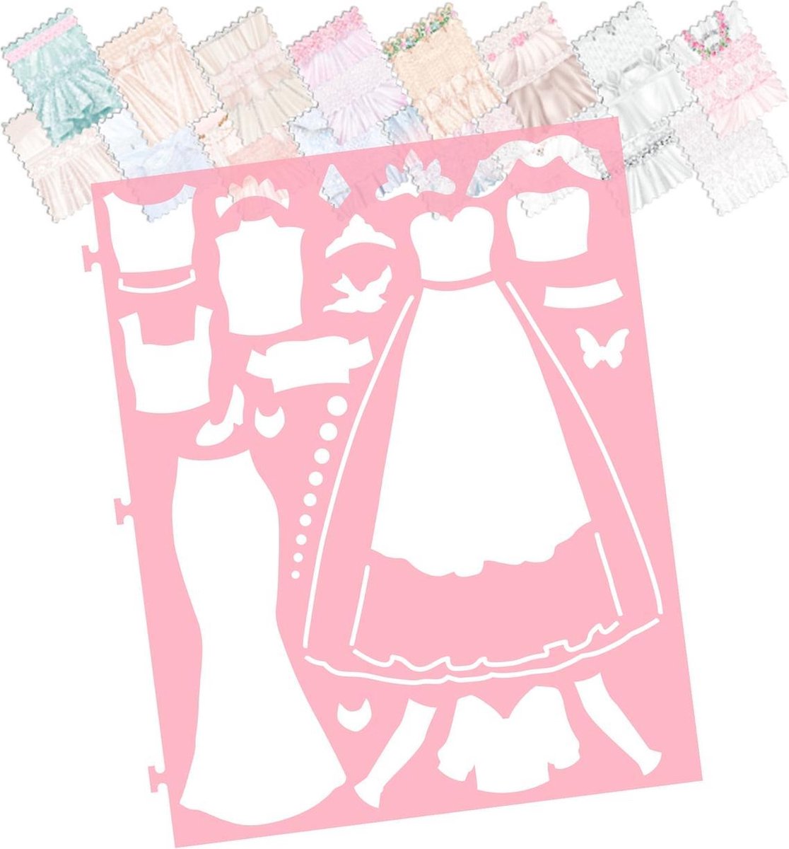 TOPModel kleurboek Wedding Special junior 28 x 23,8 cm papier