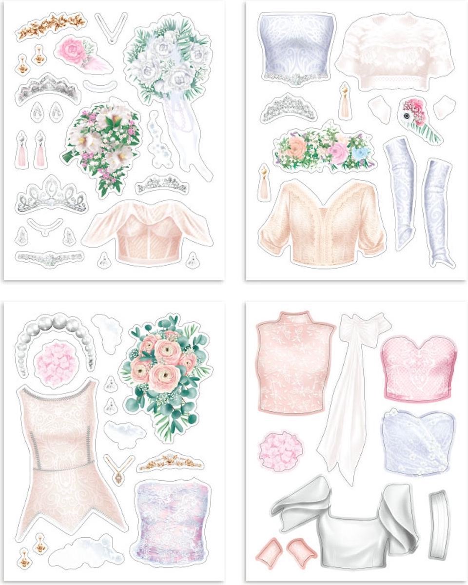 TOPModel kleurboek Wedding Special junior 28 x 23,8 cm papier