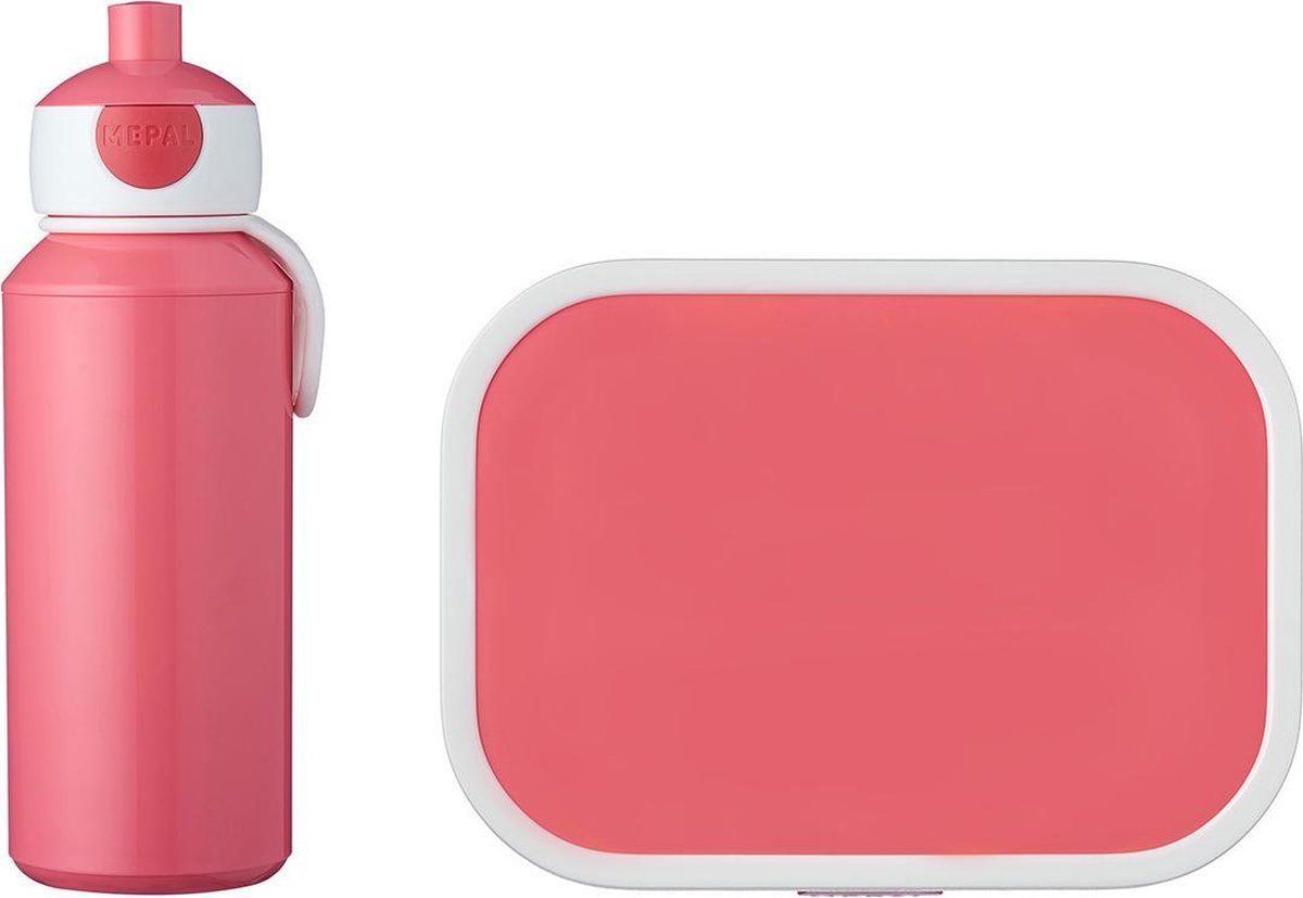 Mepal lunchset Campus meisjes ABS 2 delig - Roze