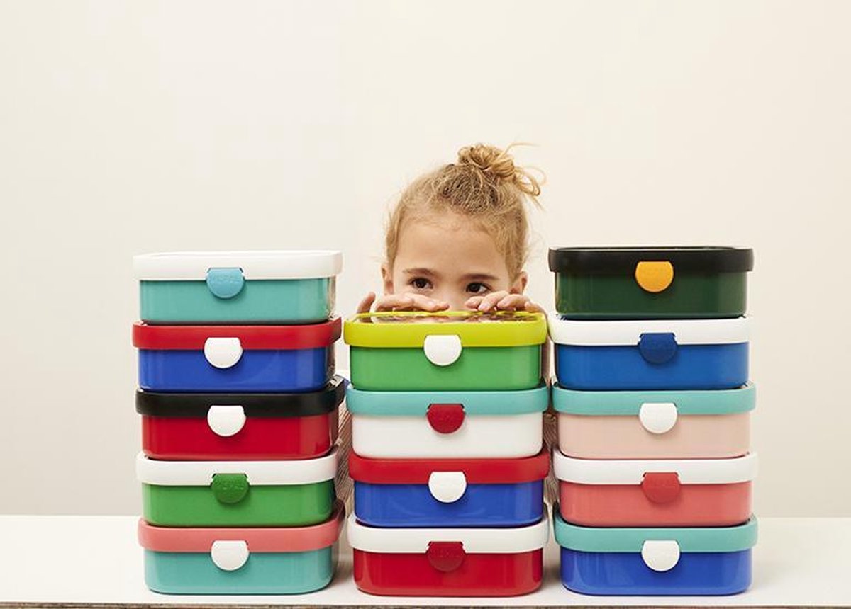 Mepal lunchset Campus meisjes ABS 2 delig - Roze