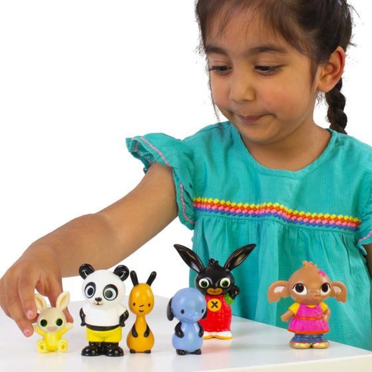 Bing speelfigurenkoffer & Friends 5 9 cm 6 stuks