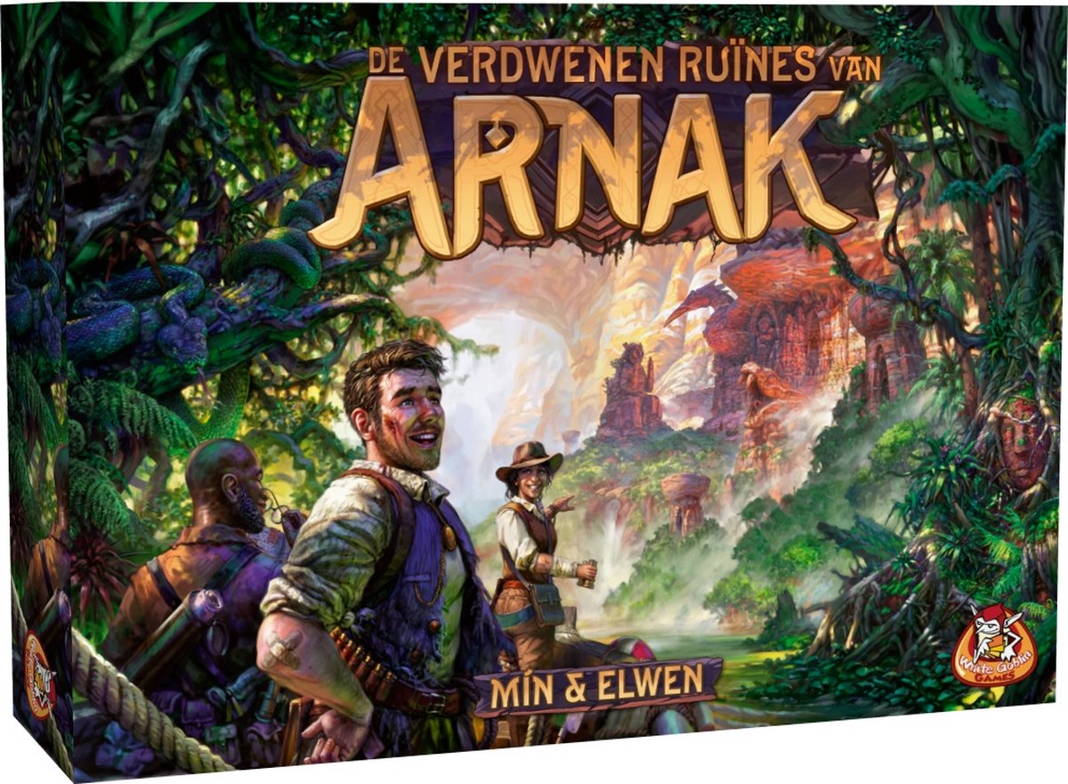 White Goblin Games bordspel De Verdwenen Ruïnes van Arnak