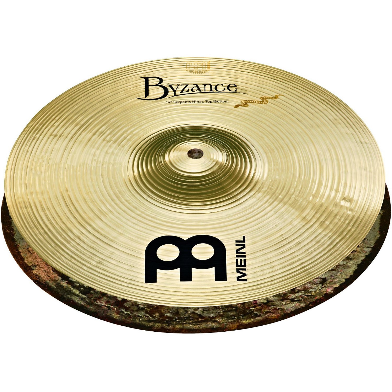 Meinl B14SH-B Byzance 14 inch Derek Roddy Serpents Hi-hat bekken