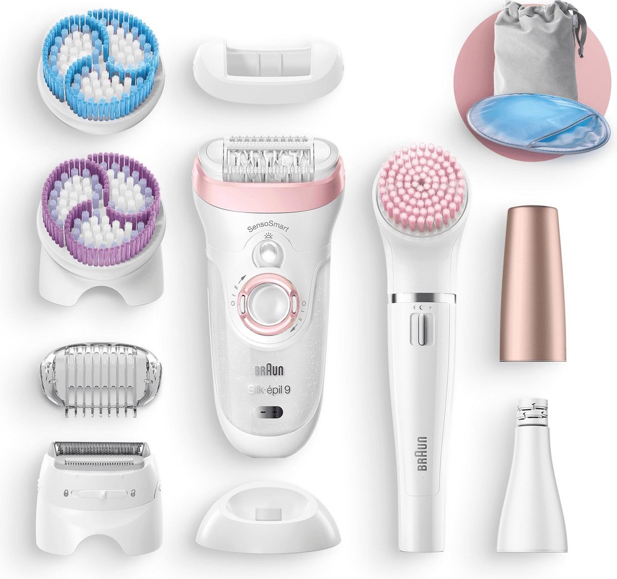 Braun Silk-épil Beautyset 9 9-975 - Wit