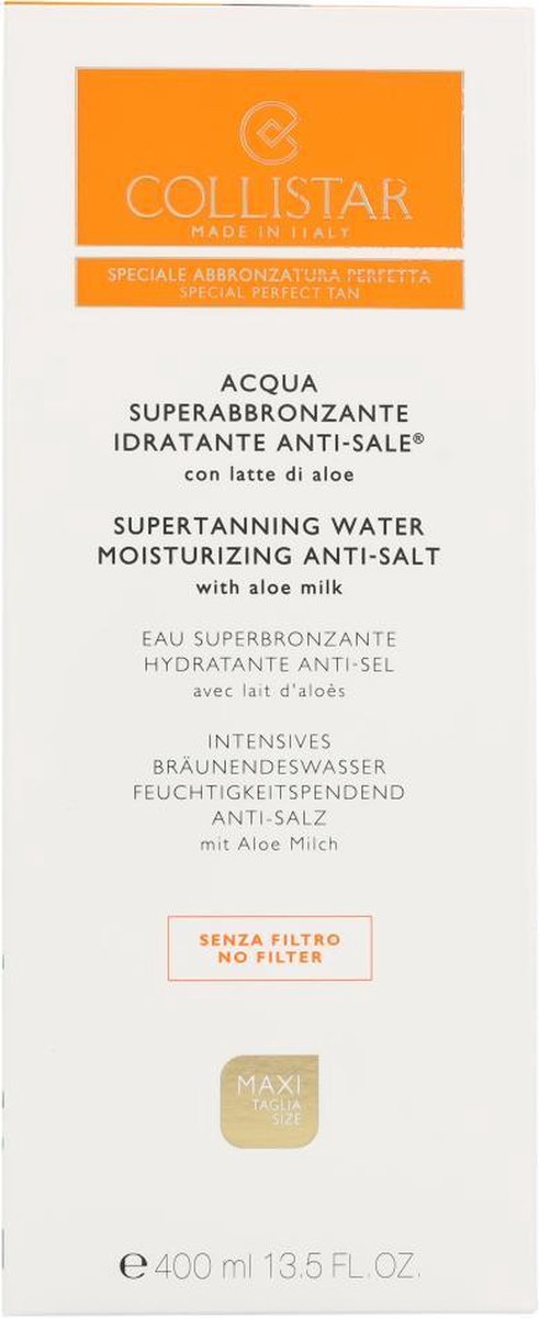 Collistar Supertanning Water Moisturizing Anti-Salth Aloe Milk - Wit