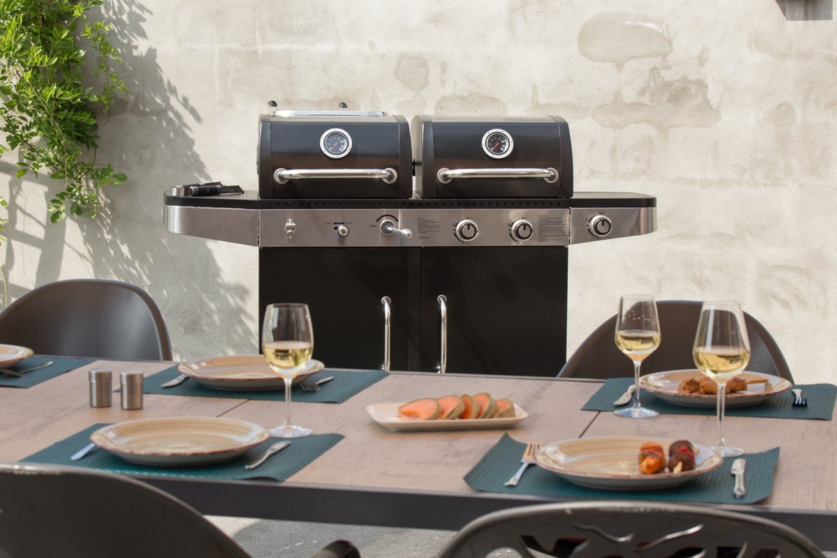 SUMM Magnus Hybrid Buitenkeuken B 170 x D 57 cm - Zwart