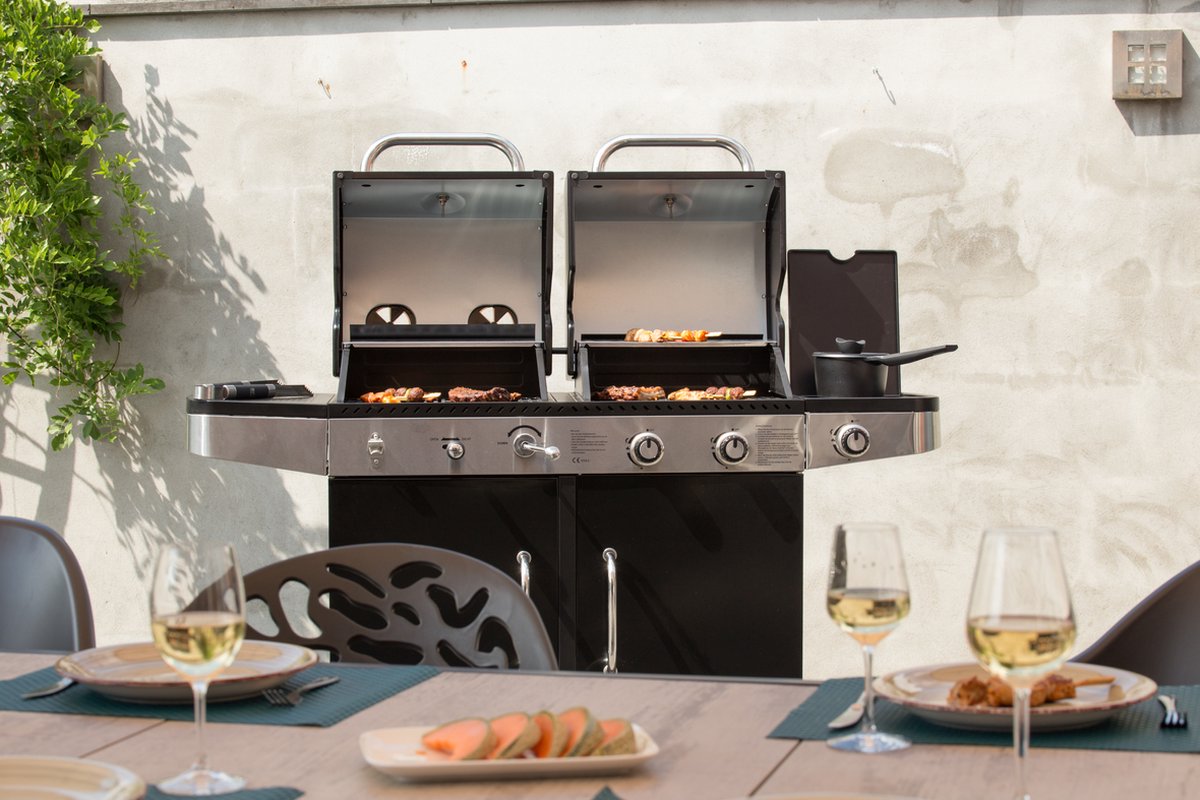 SUMM Magnus Hybrid Buitenkeuken B 170 x D 57 cm - Zwart