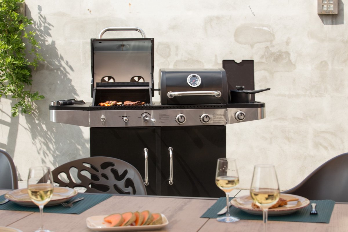 SUMM Magnus Hybrid Buitenkeuken B 170 x D 57 cm - Zwart