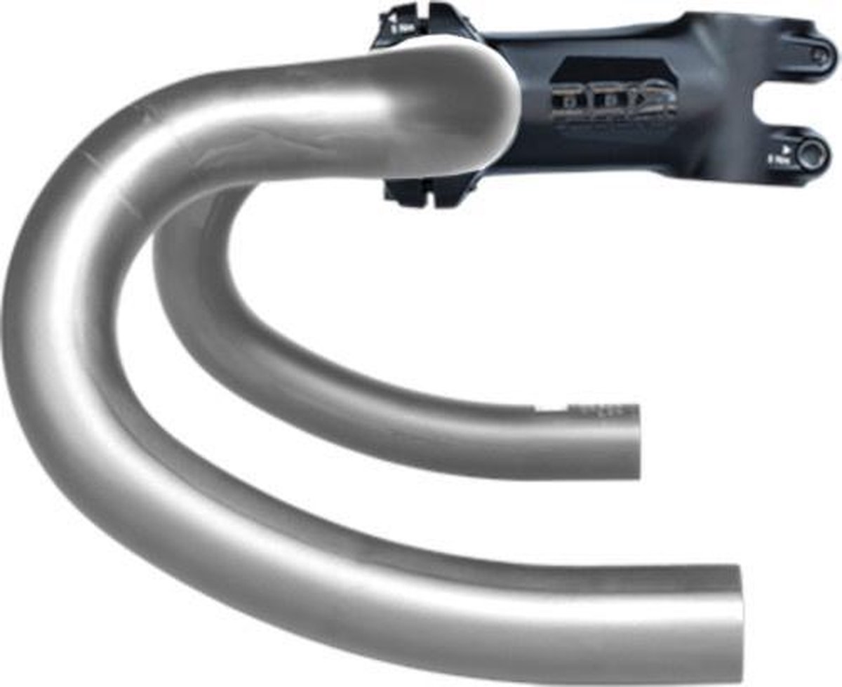 Pro stuurpen Discover 31,8/70 mm aluminium - Zwart