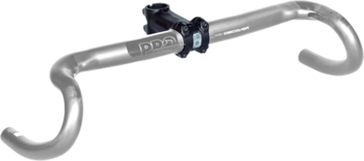 Pro stuurpen Discover 31,8/70 mm aluminium - Zwart