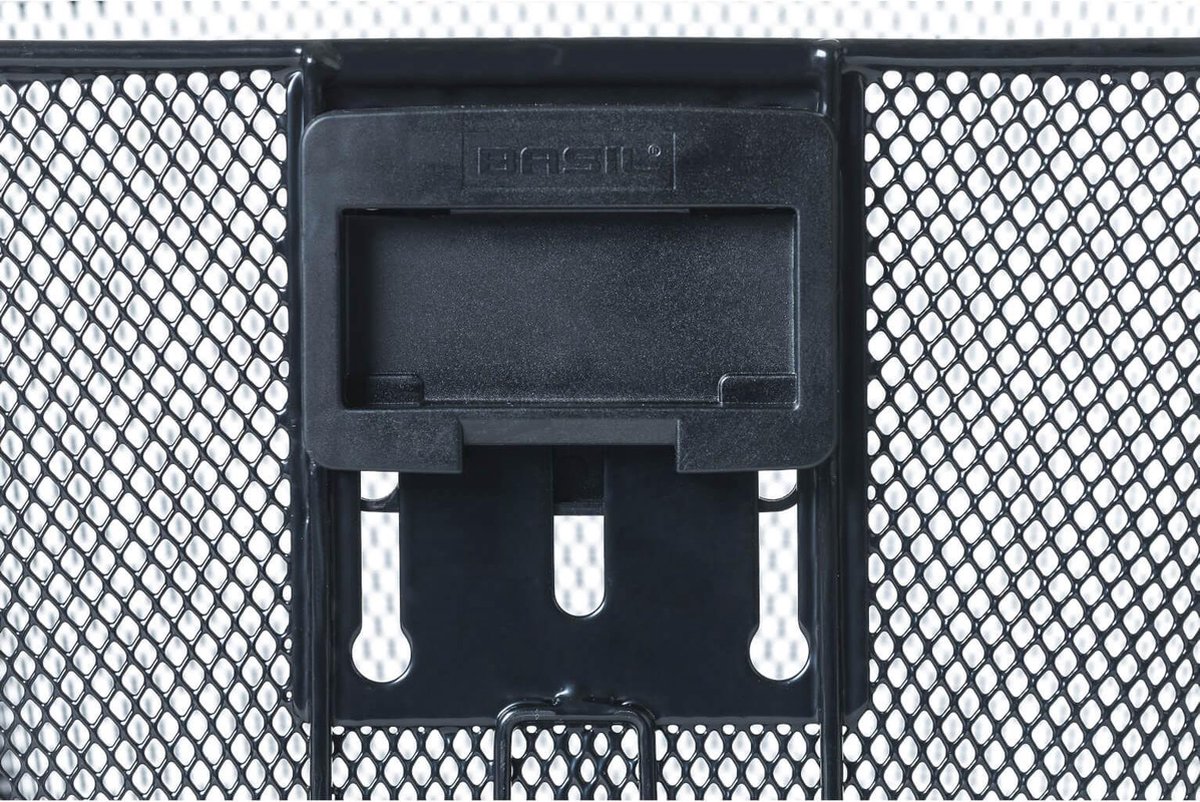 Basil fietsmand Bremen KF voor 23 liter staal - Zwart