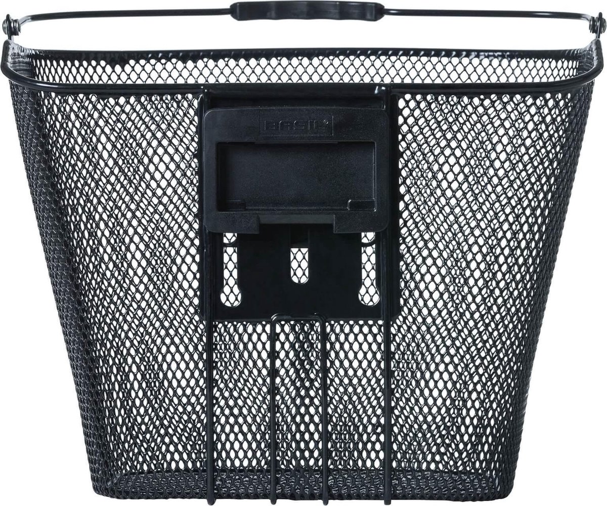 Basil fietsmand Bremen KF voor 23 liter staal - Zwart