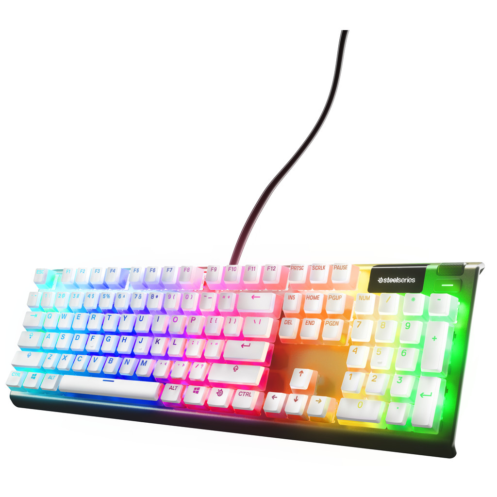 Steelseries PrismCAPS White- US