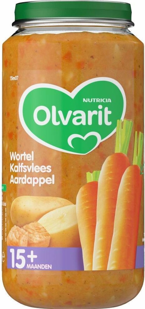 Olvarit 15m07 Wortel Kalfsvl Aarda 250gram