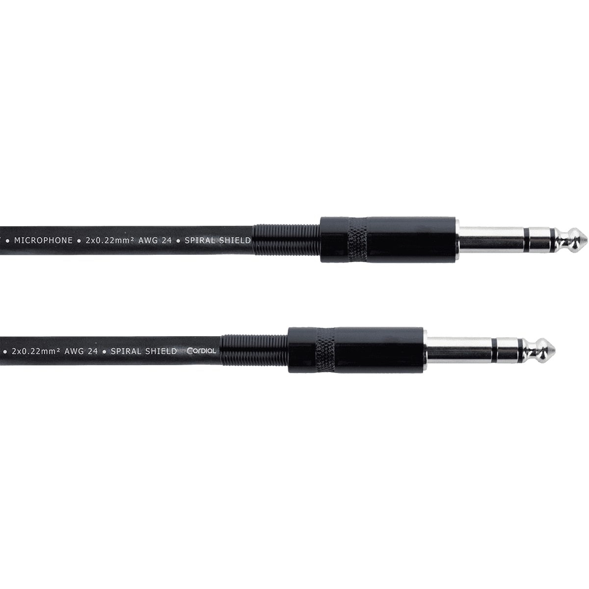 Cordial EM6VV Elements jack kabel 6.3 mm TRS jack 6m