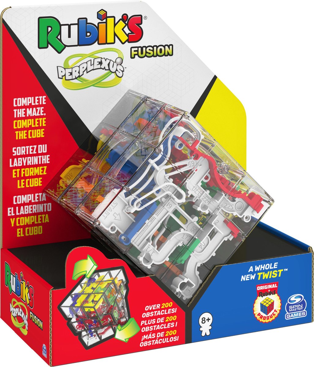 Spinmaster Perplexus doolhofspel Rubiks 3 x 3