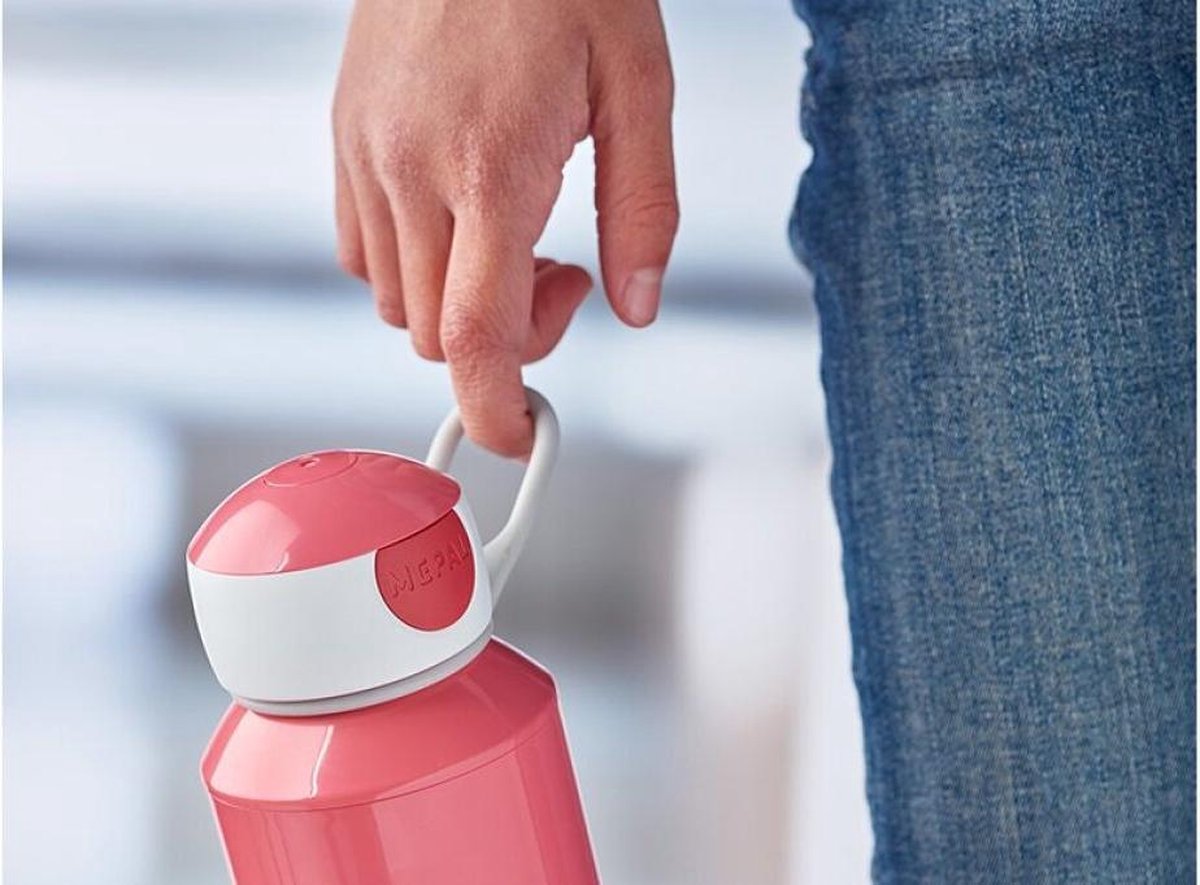 Mepal drinkfles unicorn junior 400 ml ABS wit lichtblauw